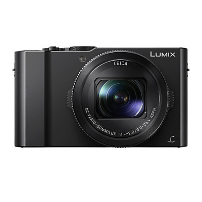 Panasonic Lumix DMC-LX15 Camera, 4K Ultra HD, 20.1MP, 3x Optical Zoom, 3” LCD Tiltable Touch Screen, Black Panasonic Lumix DMC-LX15 Camera, 4K Ultra HD, 20.1MP, 3x Optical Zoom, 3” LCD Tiltable Touch Screen, Black